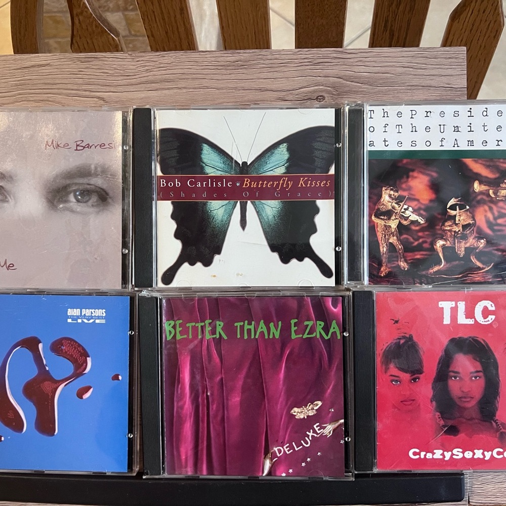 CD Collection with Various Artists